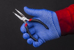 Мини длиногубцы изогнутые, 130 мм CS21085