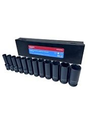 CS122312 Набор длинных ударных головок 1/2"  10-24 мм.