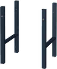 Комплект из регулируемых опор стола (2 шт.) 08.603 Ferrum